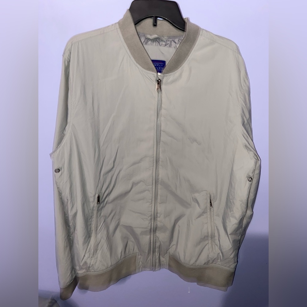 Grey Bomber Jacket
